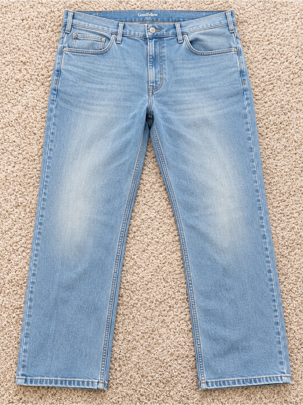 Goodfellow & Co Light Wash Straight Leg Jeans